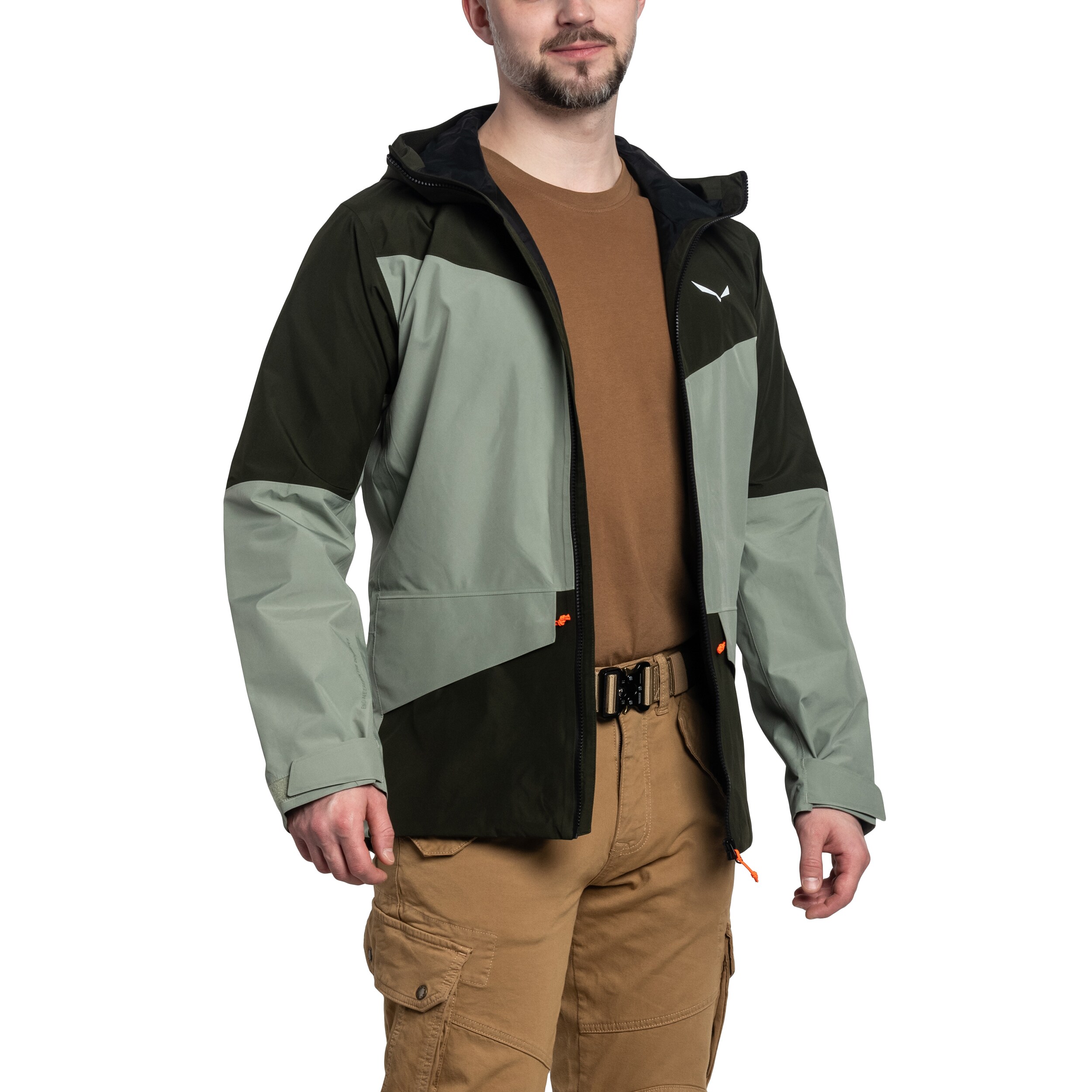 Kurtka Salewa Puez 2L Gore-Tex - Dark Olive
