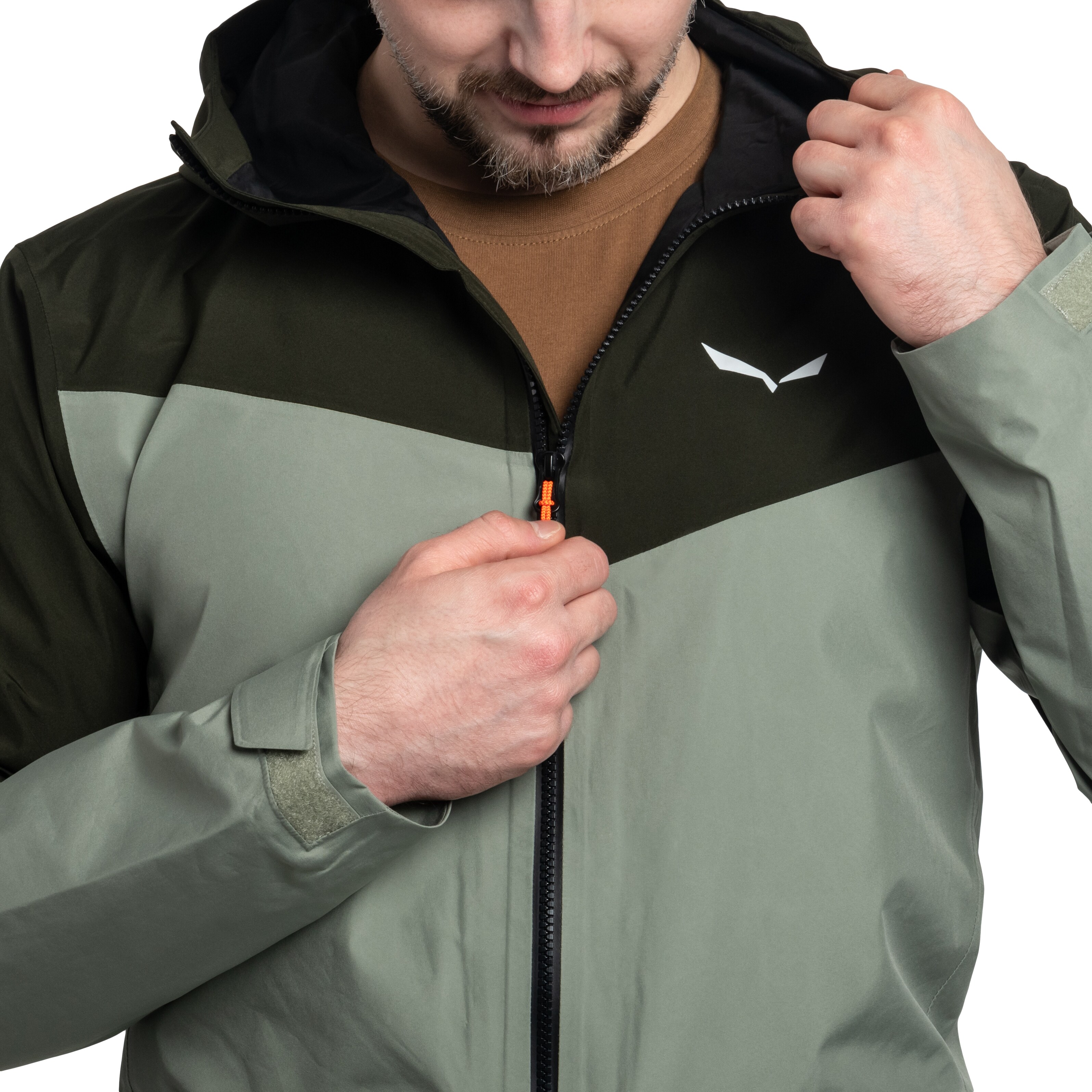 Kurtka Salewa Puez 2L Gore-Tex - Dark Olive