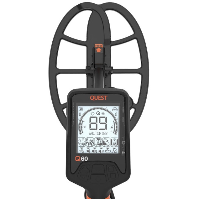 Wykrywacz metali Quest Q60 + Xpointer Land - zestaw