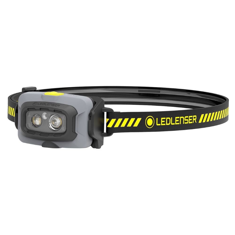 Latarka czołowa Ledlenser HF4R Work Black/Yellow - 500 lumenów