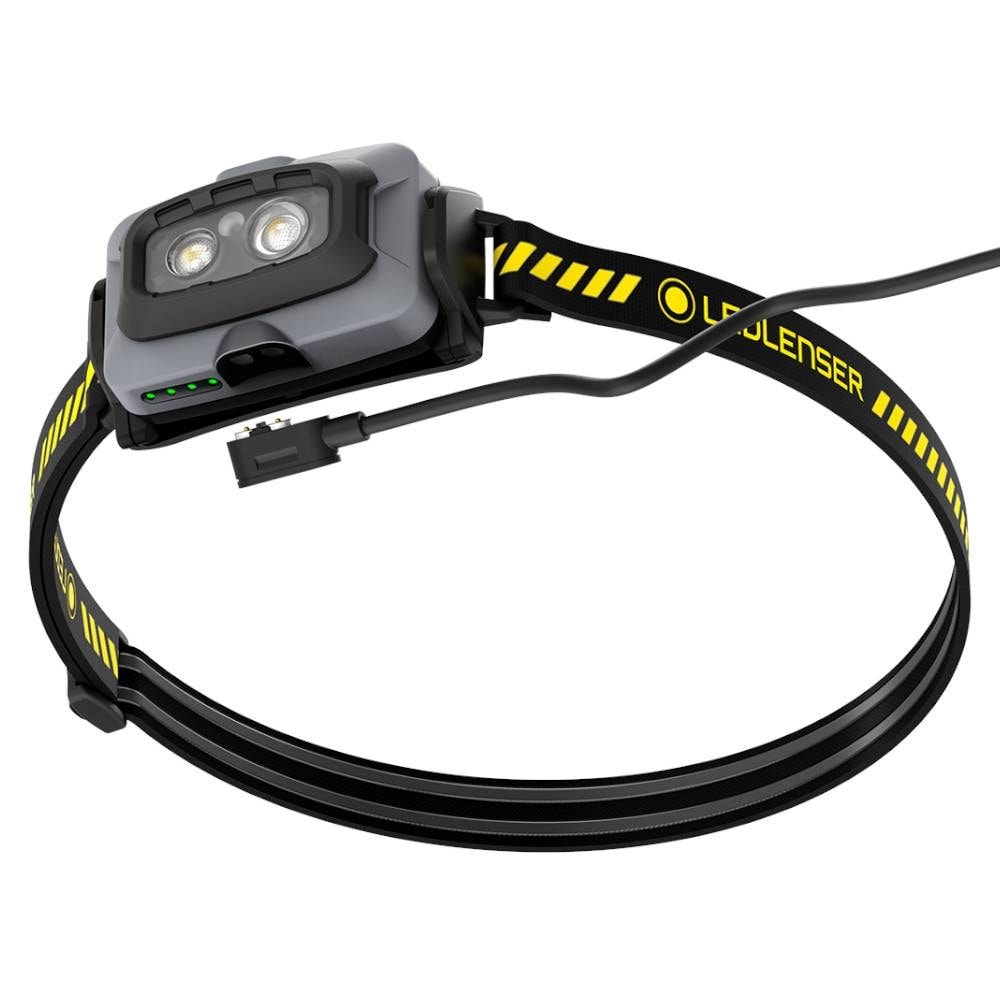 Налобний ліхтарик Ledlenser HF4R Work Black/Yellow - 500 люменів
