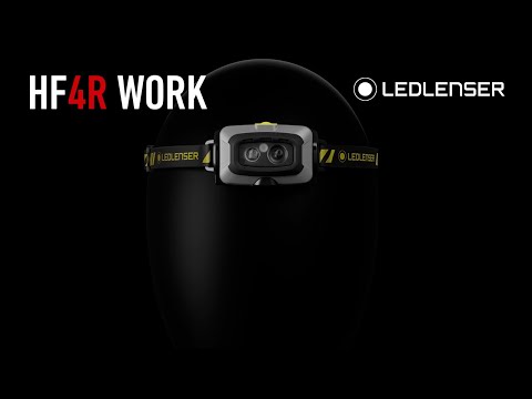 Налобний ліхтарик Ledlenser HF4R Work Black/Yellow - 500 люменів