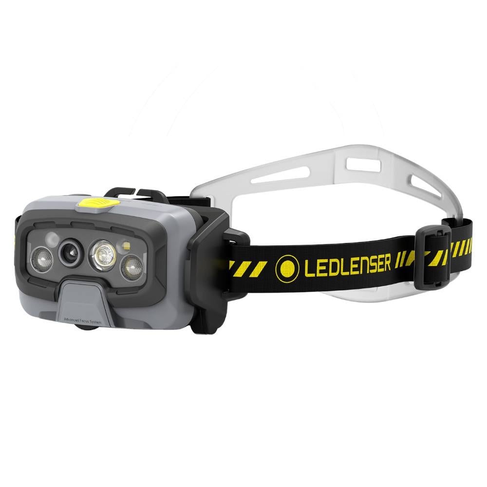 Latarka czołowa Ledlenser HF8R Work Black/Yellow - 1600 lumenów