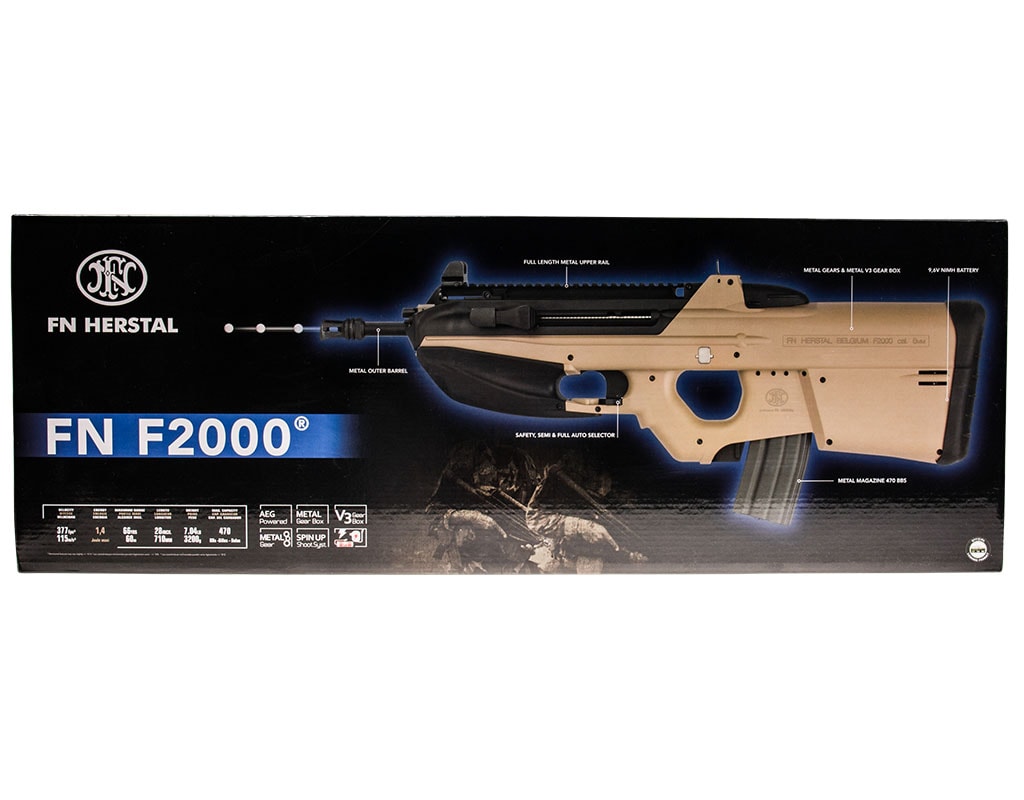 Karabinek szturmowy AEG FN Herstal F2000 - dark earth