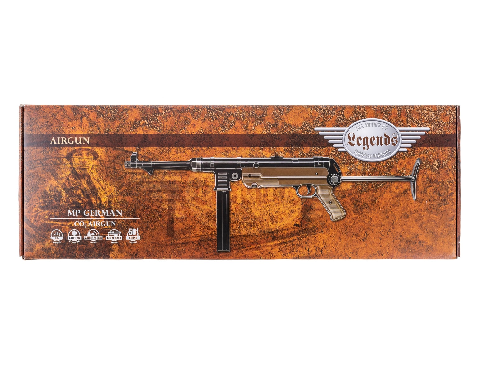 Wiatrówka Umarex Legends MP Schmeisser Semi Auto Only 4,5 mm