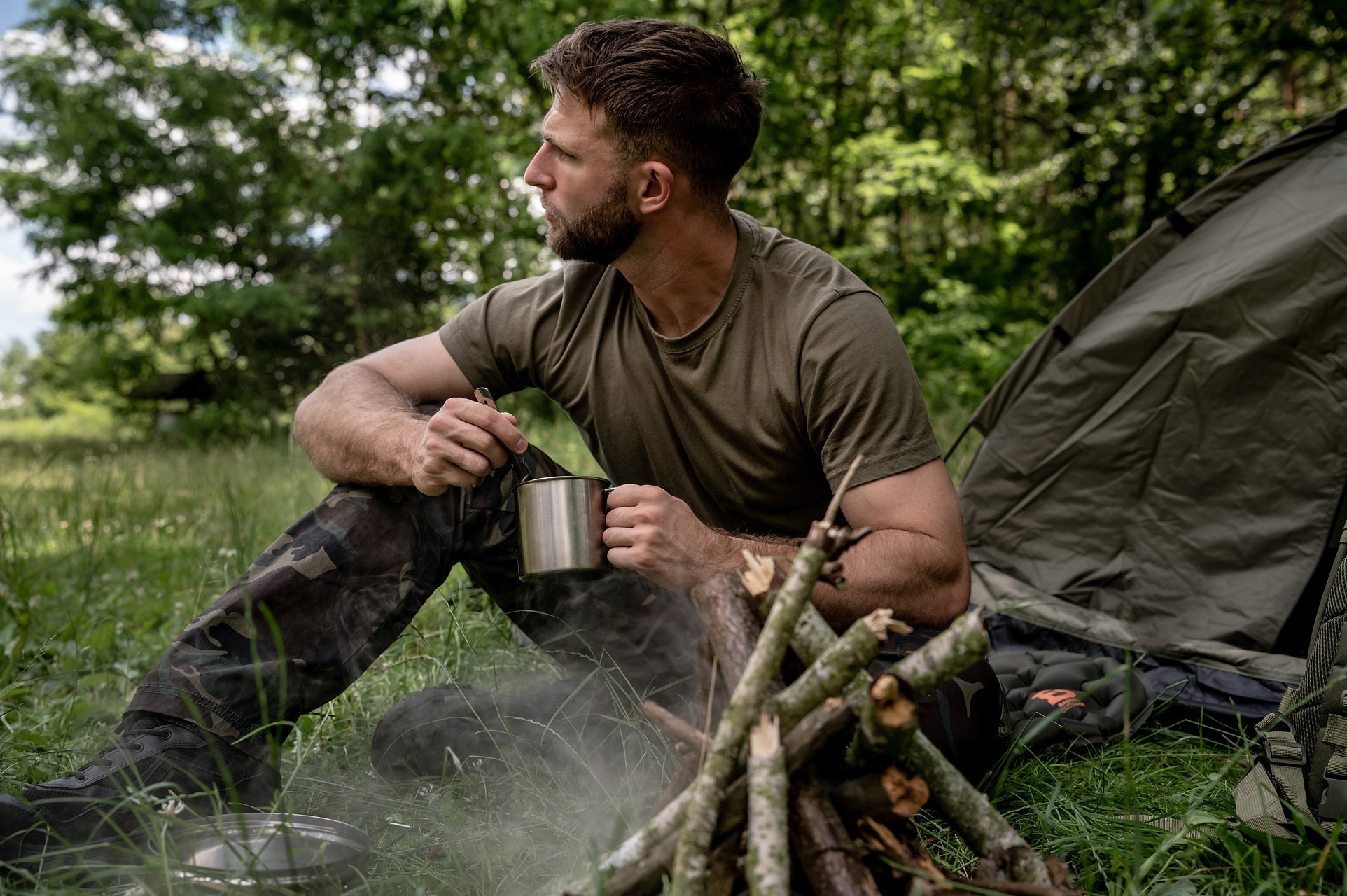 Niezbędnik Badger Outdoor Military Steel 4MCS