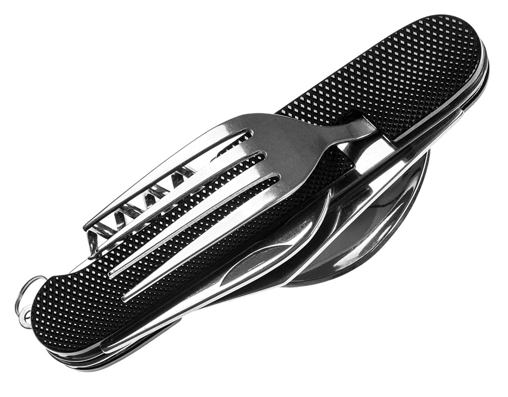 Niezbędnik Badger Outdoor Camping Steel - Black