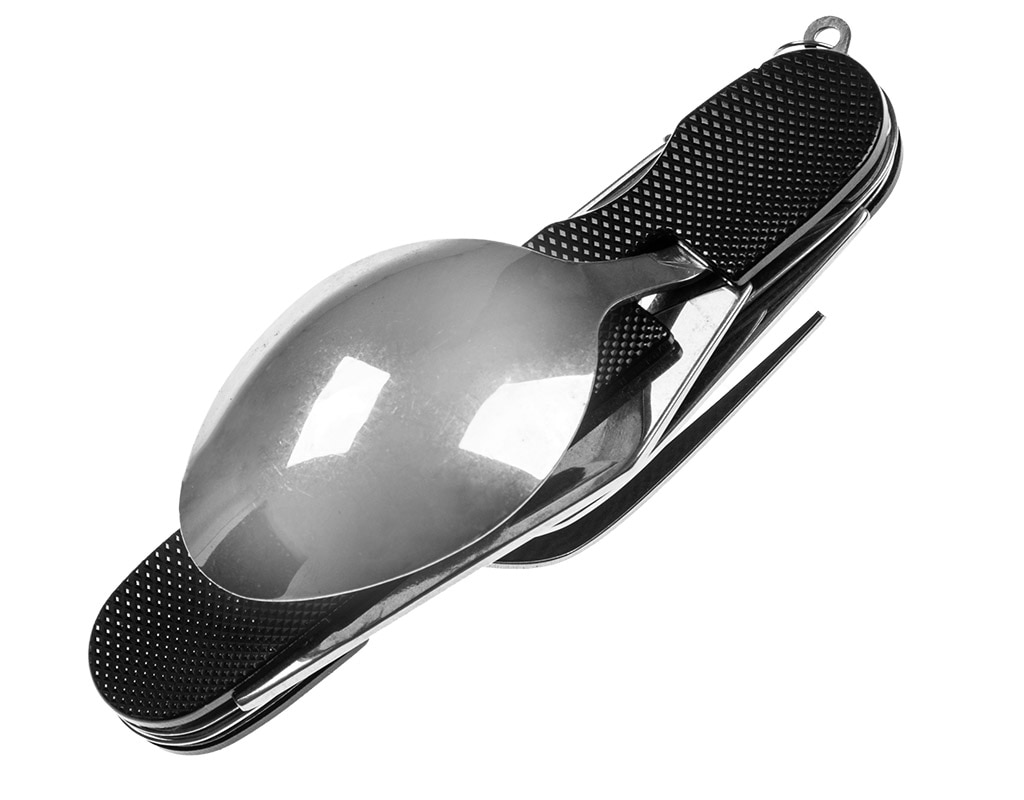 Niezbędnik Badger Outdoor Camping Steel - Black