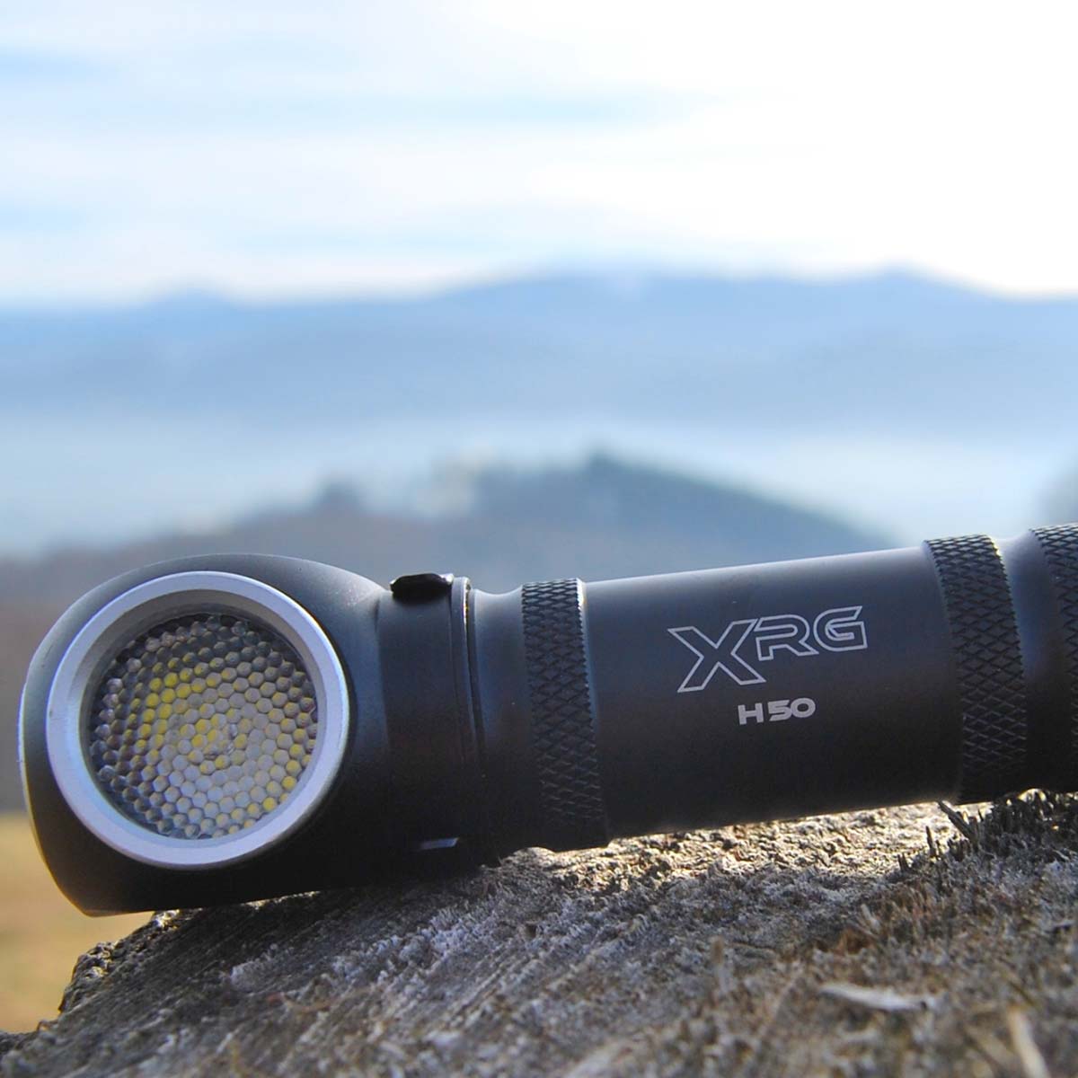 Latarka czołowa i kątowa XRG Tech H50 - 1000 lumenów 