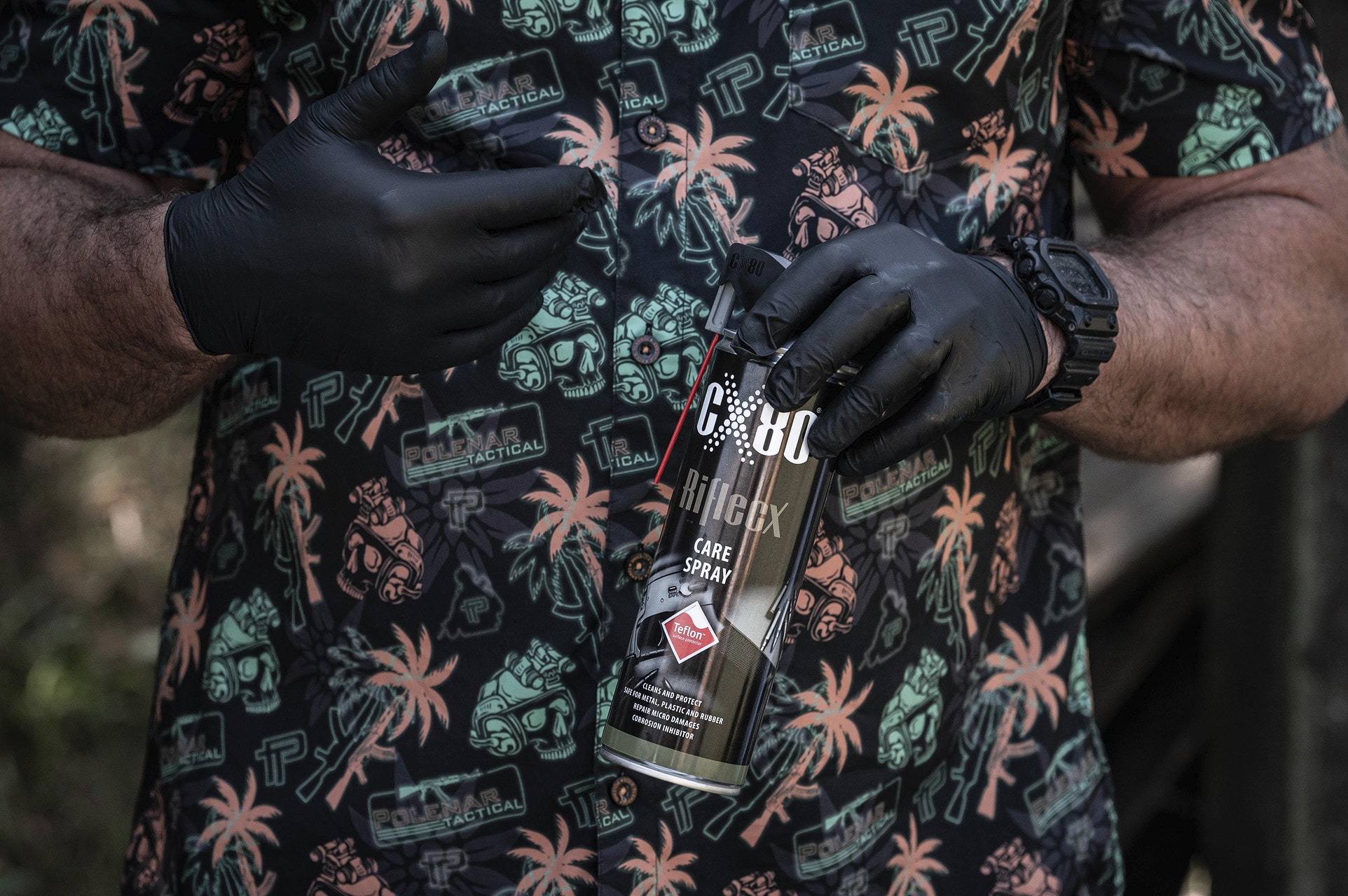 Preparat RifleCX CX80 do konserwacji broni z teflonem 500 ml