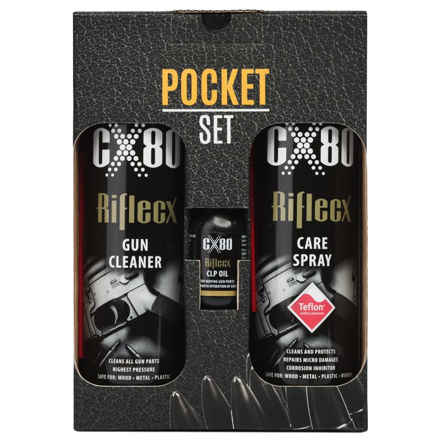 Zestaw do konserwacji broni RifleCX CX80 Pocket Set
