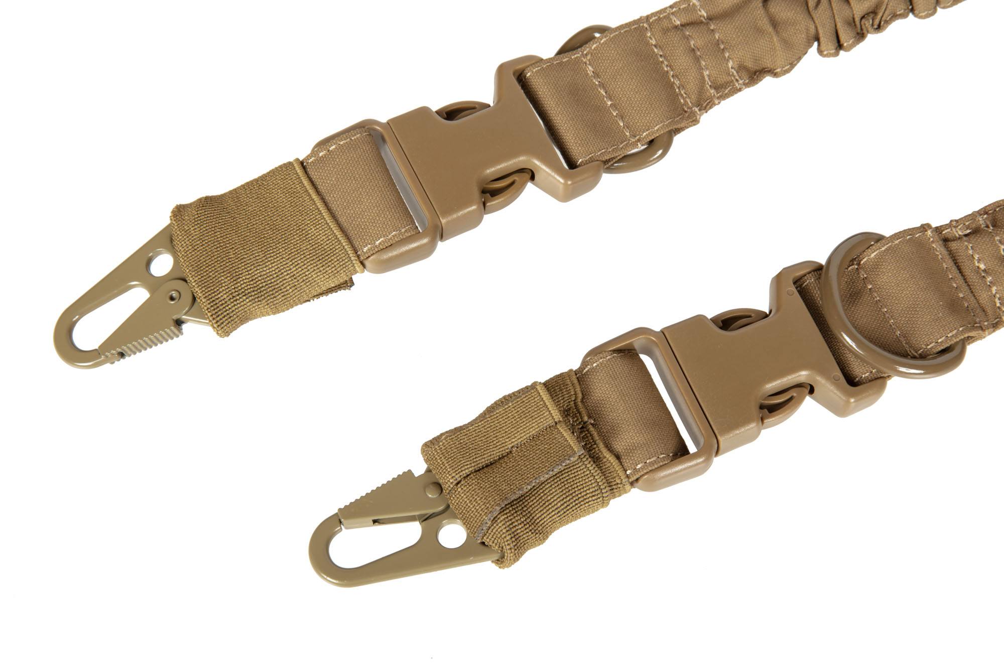 Dwupunktowy pas nośny Primal Gear Bungee Acodon - Coyote Brown