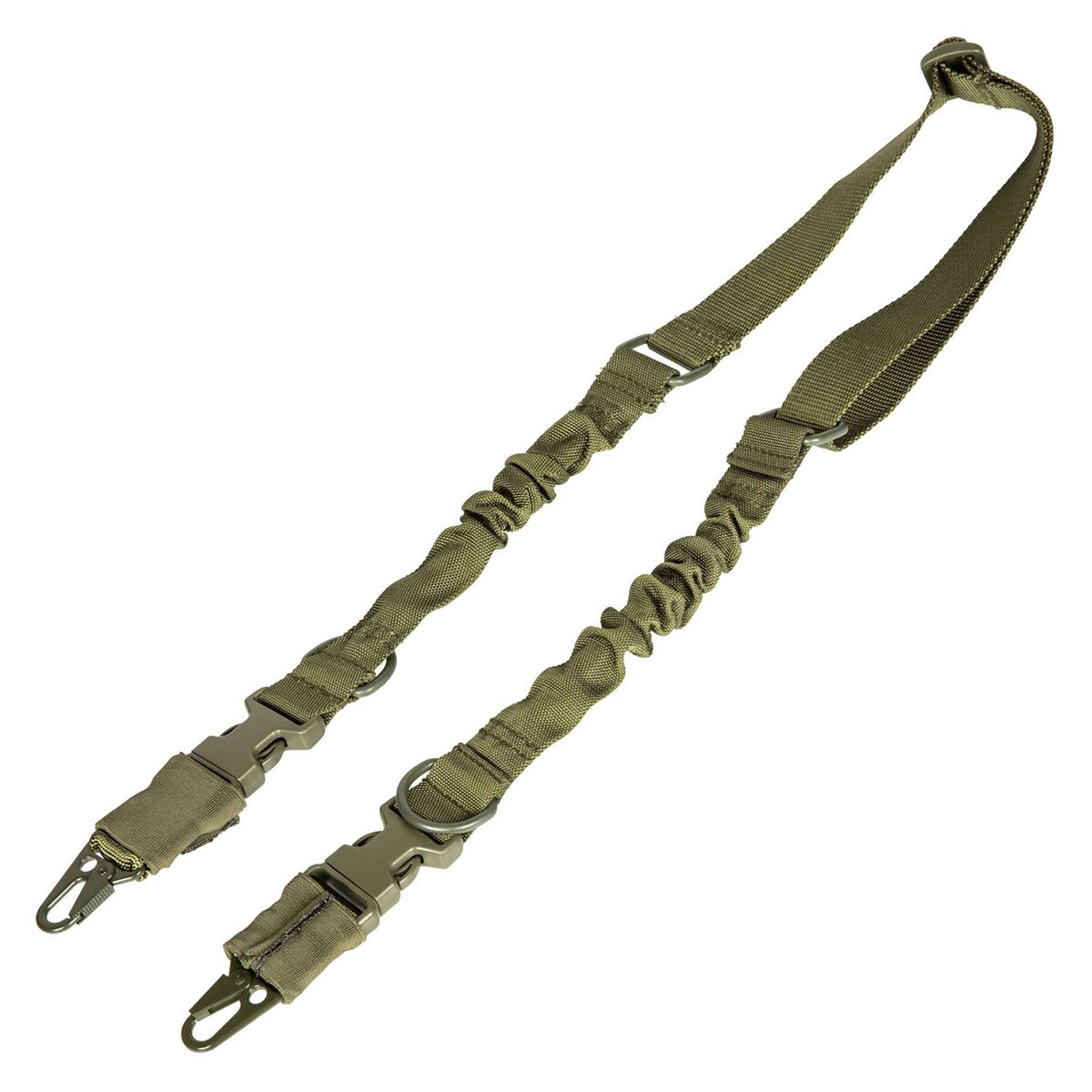 Dwupunktowy pas nośny Primal Gear Bungee Godin - Olive