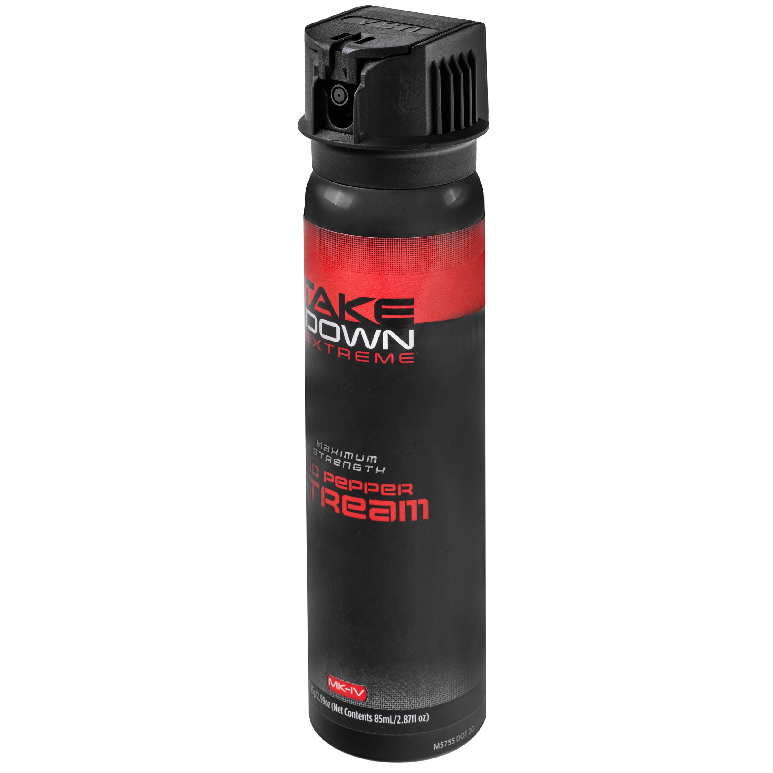 Gaz pieprzowy Mace Take Down Extreme MK IV Black 85 ml - strumień
