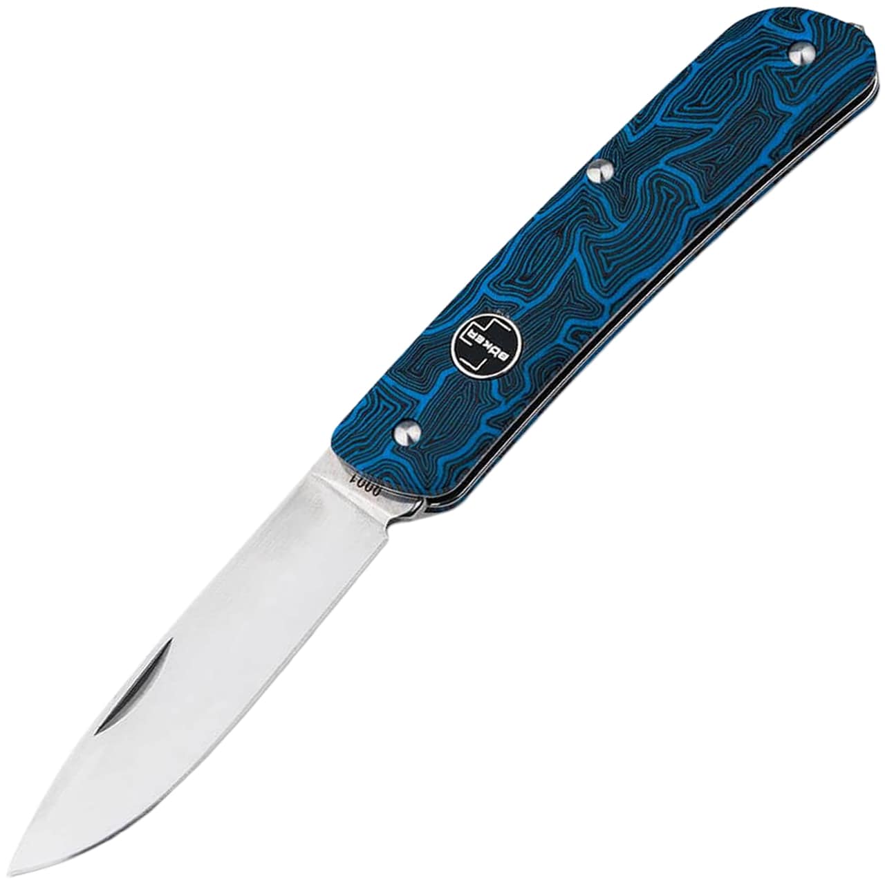 Nóż składany Boker Plus Tech Tool - Blue Damast