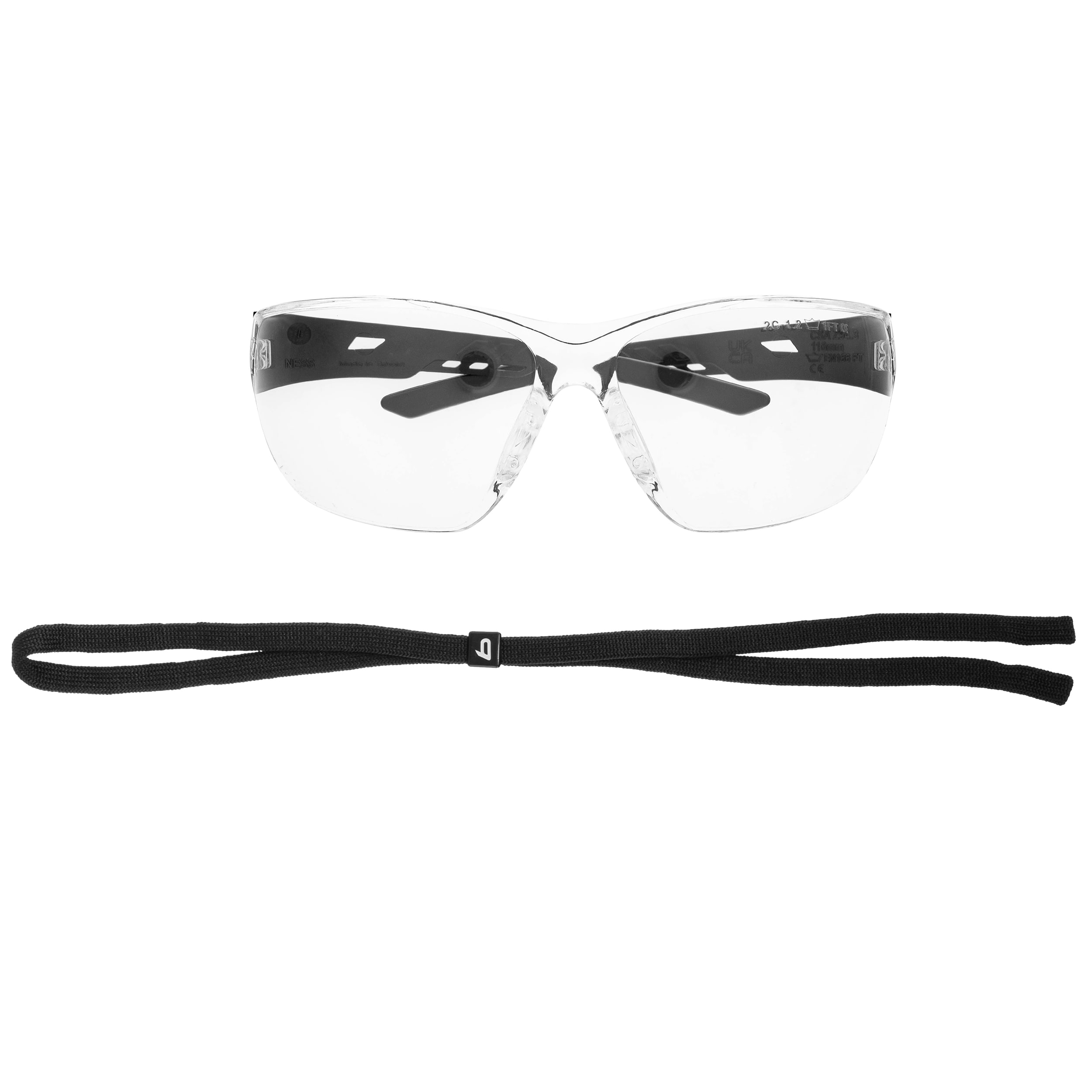 Okulary taktyczne Bolle NESS - Clear