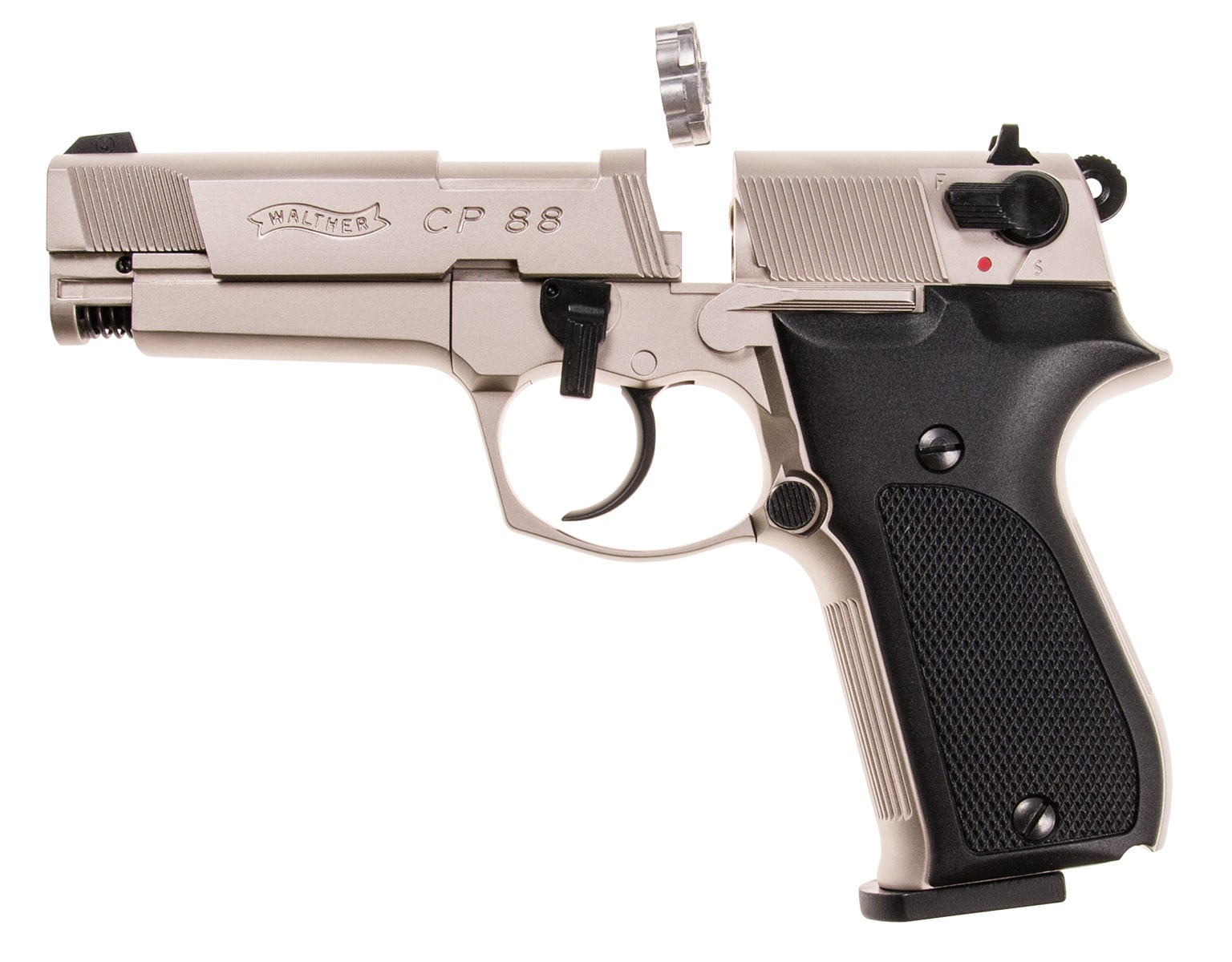 Wiatrówka Walther CP88 4,5 mm Nickel