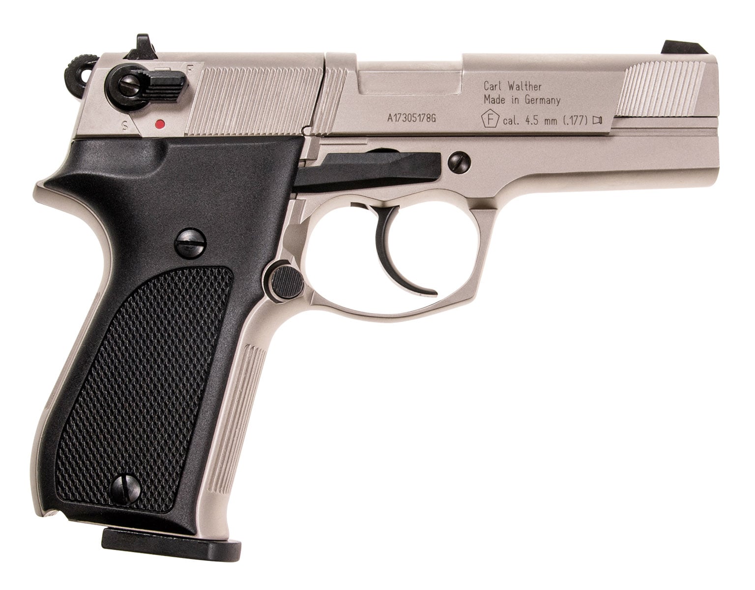 Wiatrówka Walther CP88 4,5 mm Nickel