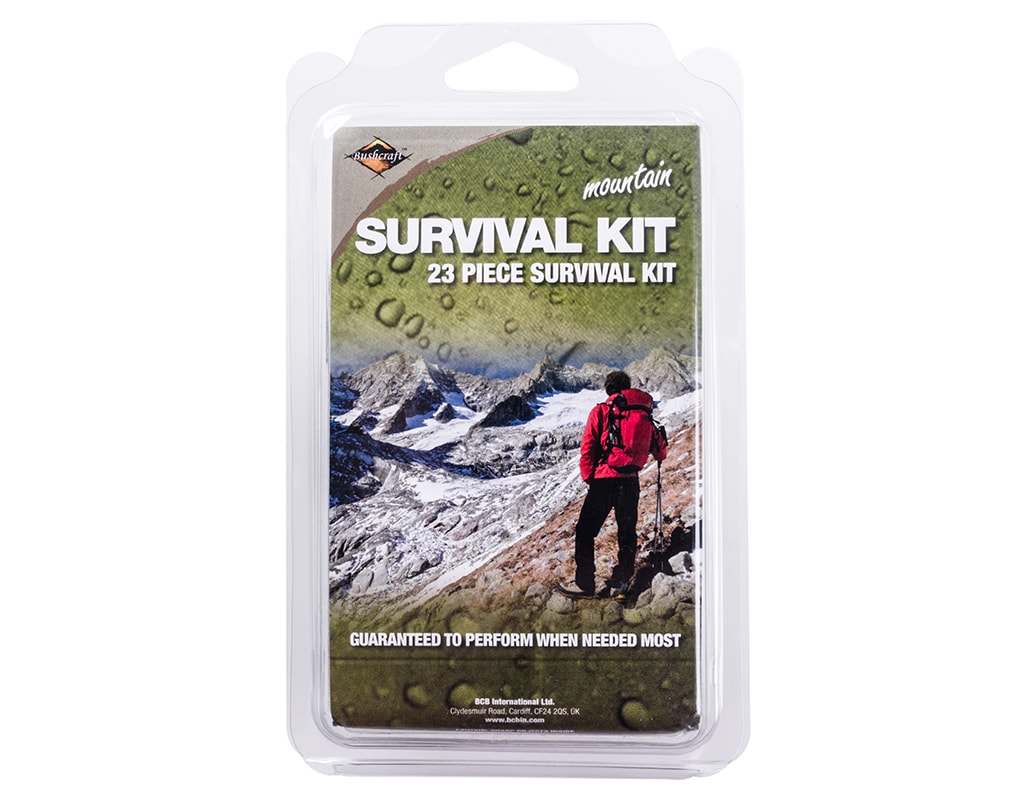 Zestaw przetrwania BCB Mountain Survival Tin