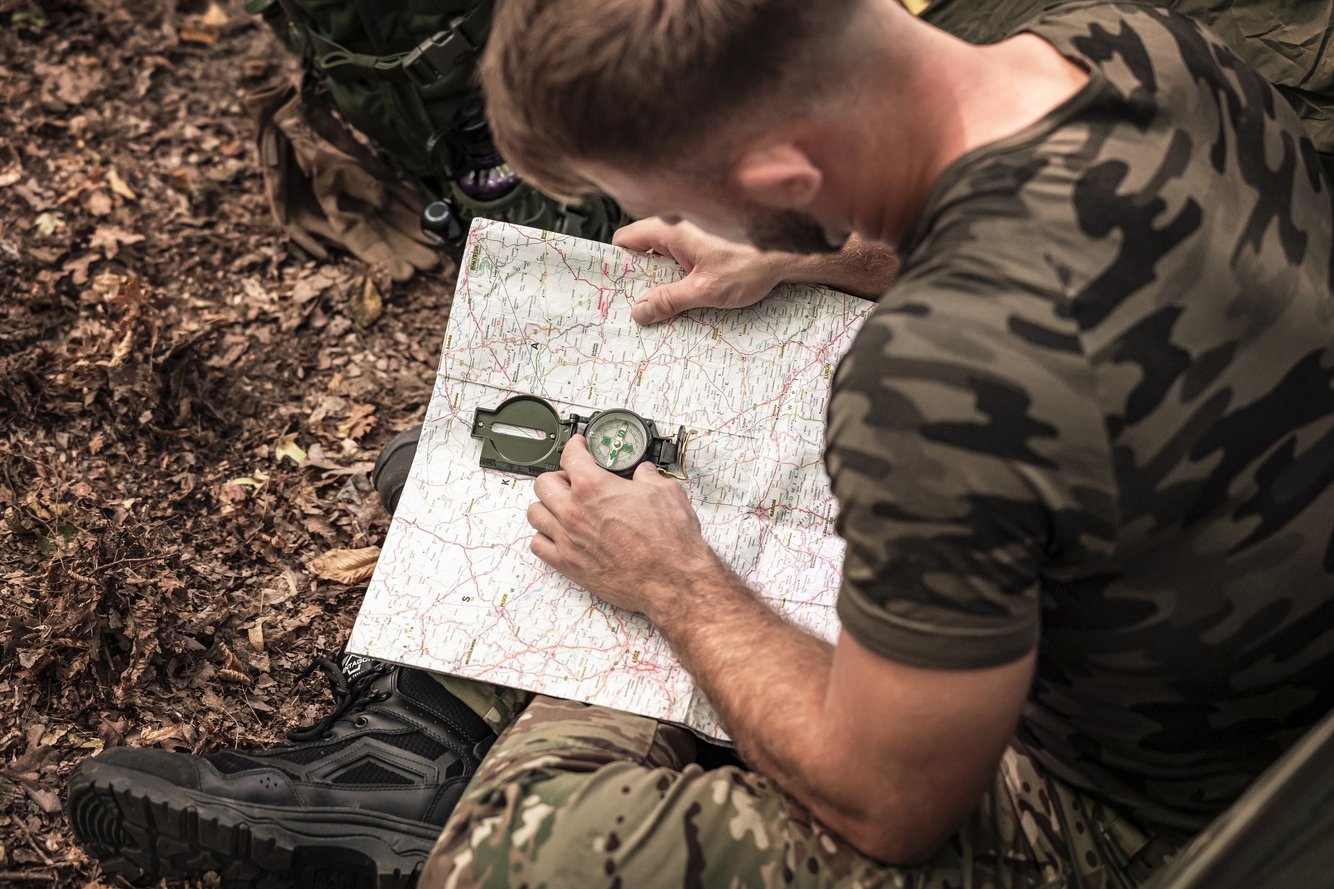 Busola Badger Outdoor Military Lensatic