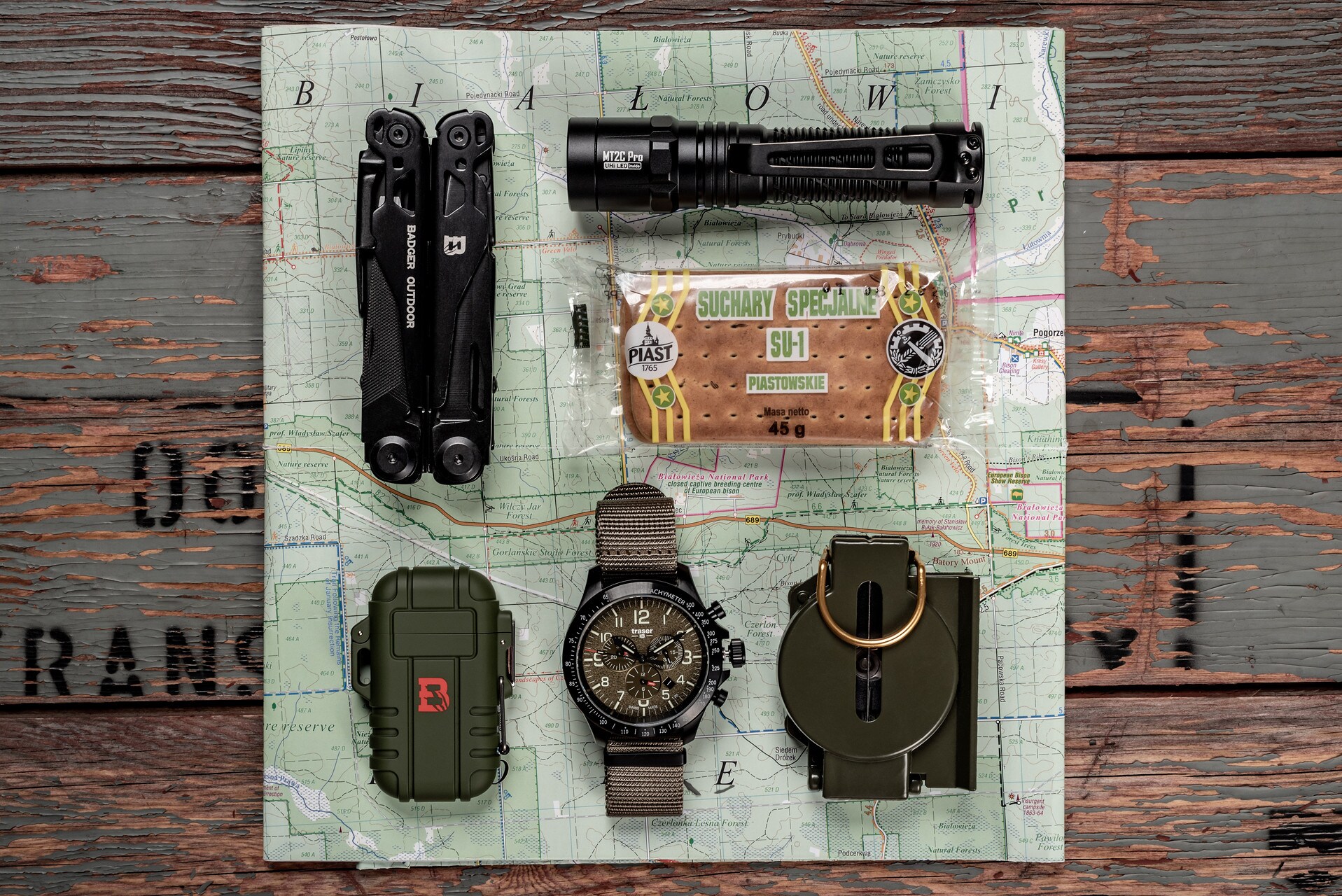 Busola Badger Outdoor Military Lensatic