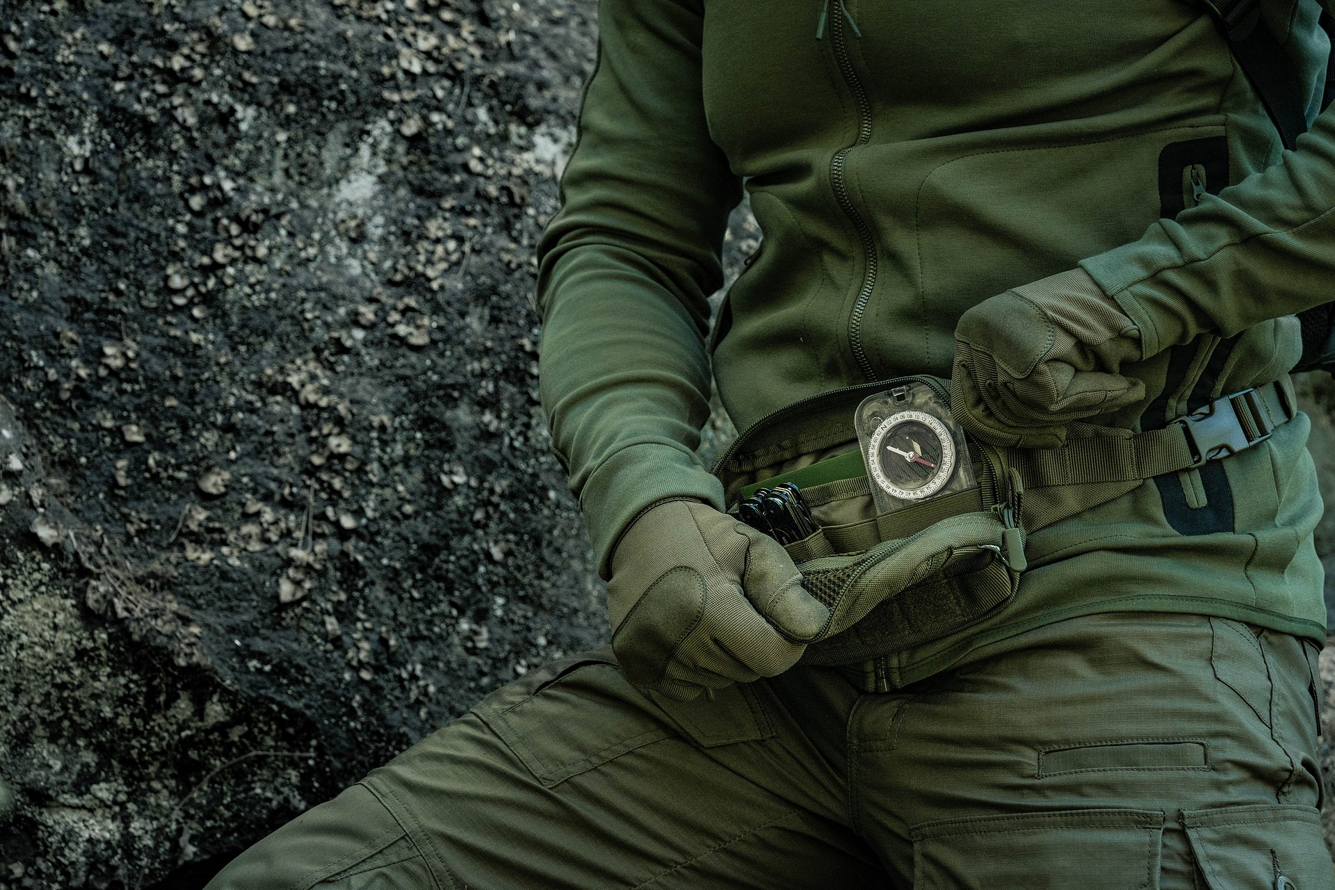 Kompas Badger Outdoor z linijką