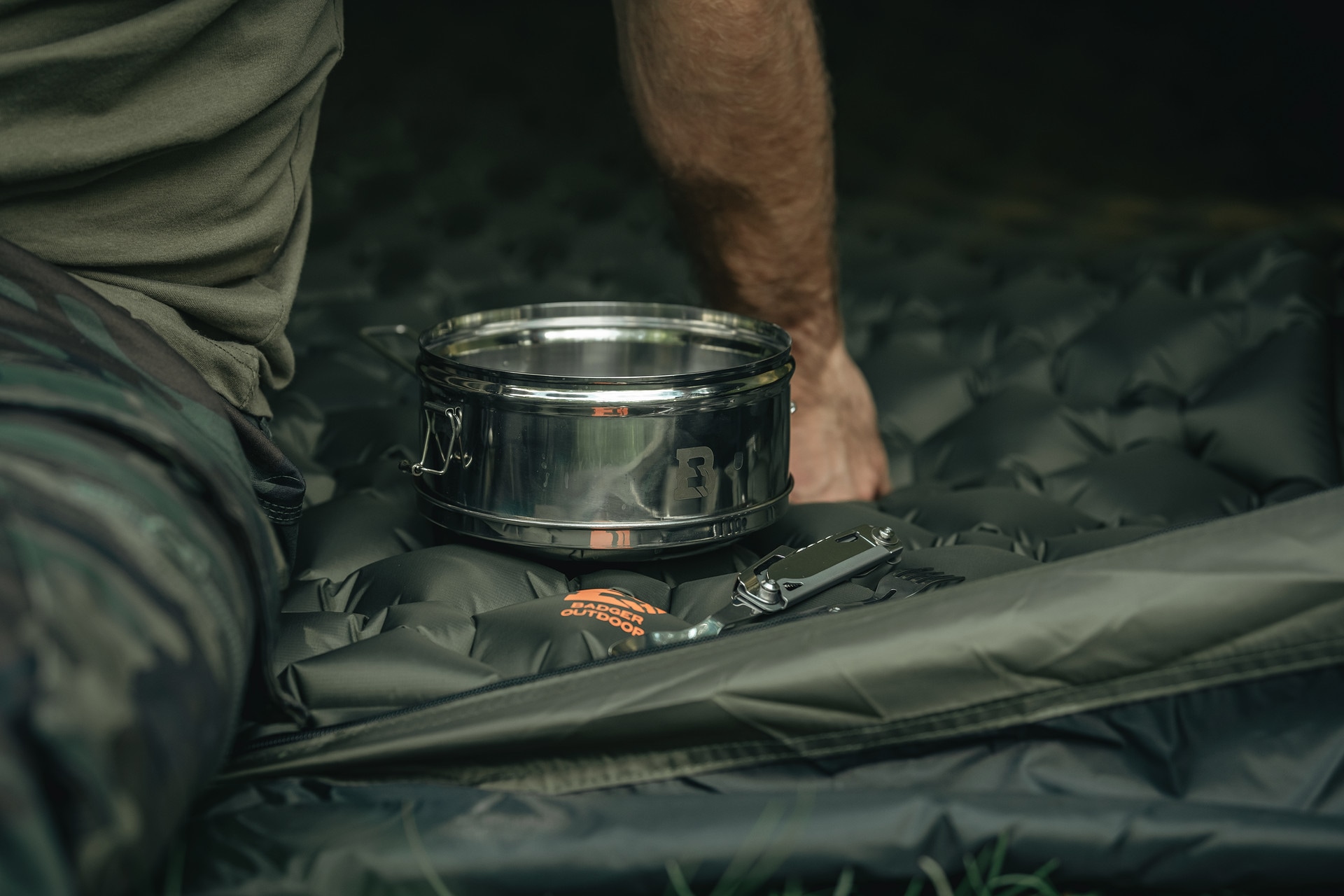 Menażka Badger Outdoor 3Steelcook 3-częściowa