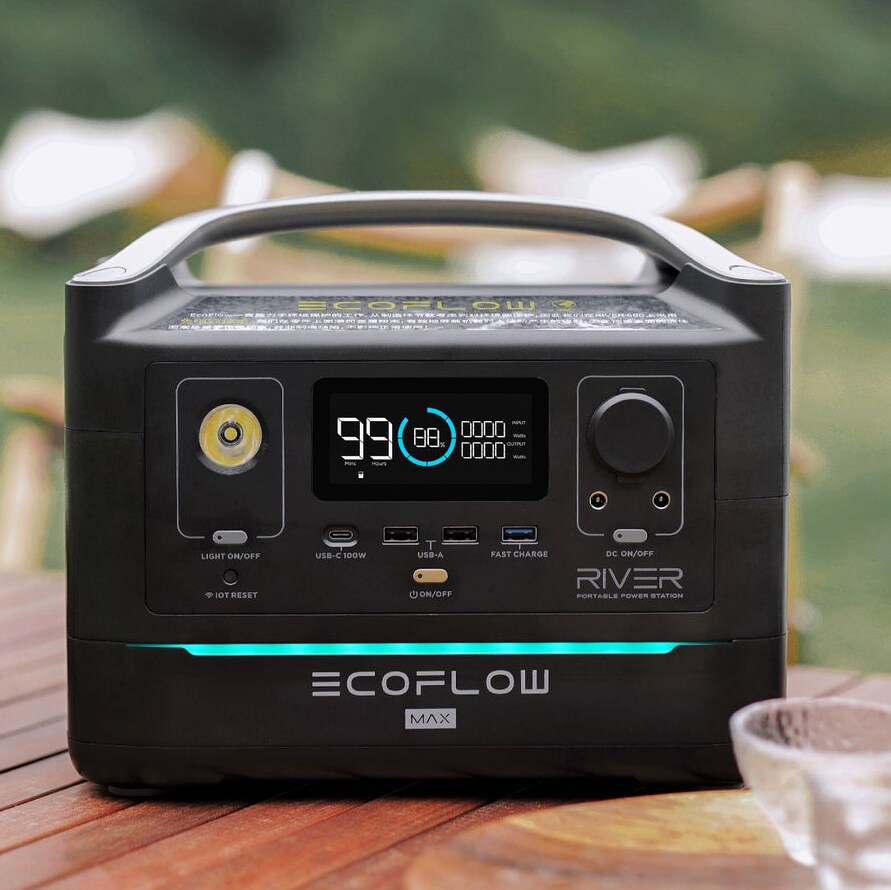 Stacja zasilająca EcoFlow River Max 600