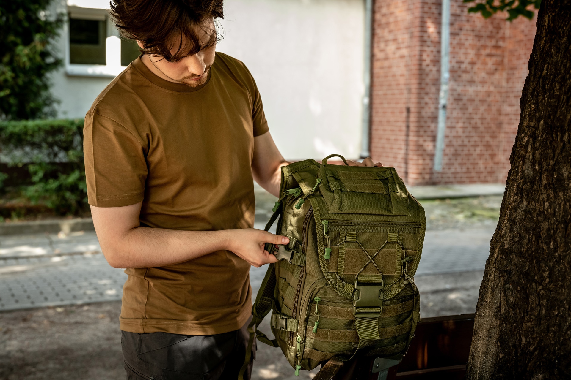 Plecak Badger Outdoor Sarge 30 l Olive