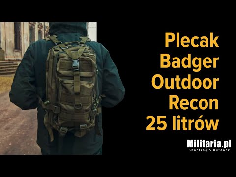 Plecak Badger Outdoor Recon 25 l Black
