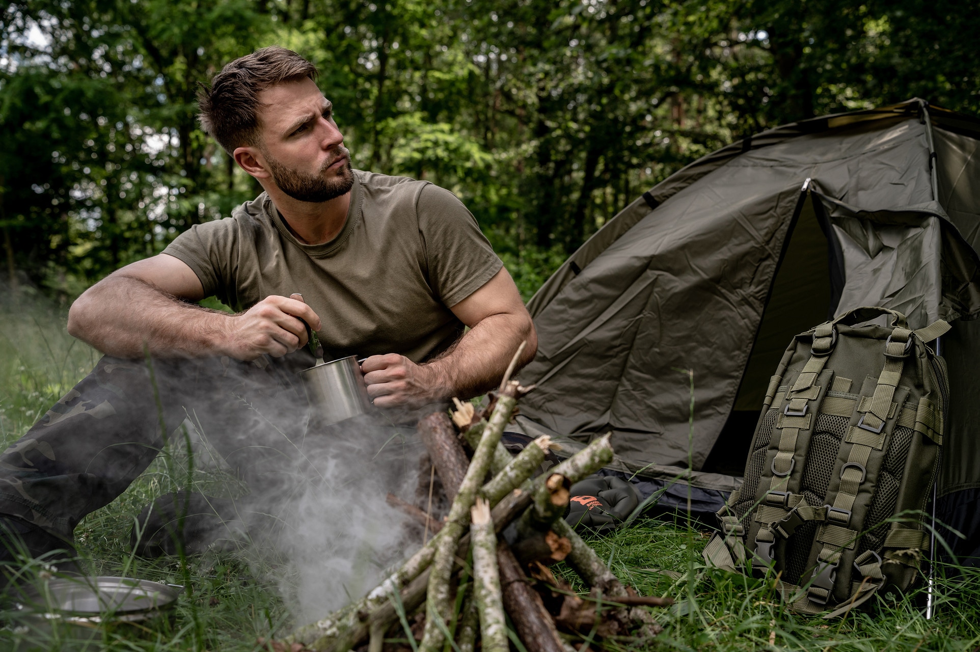 Plecak Badger Outdoor Recon 25 l Olive