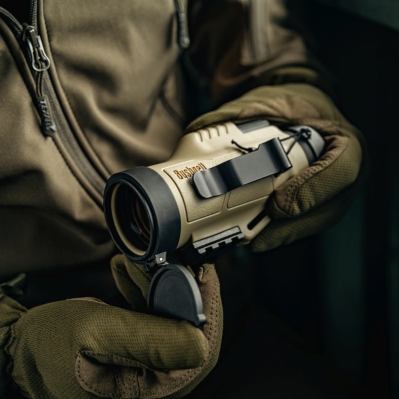 Monokular Bushnell Legend 10x42 Ultra HD Tan