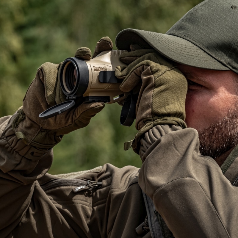 Monokular Bushnell Legend 10x42 Ultra HD Tan