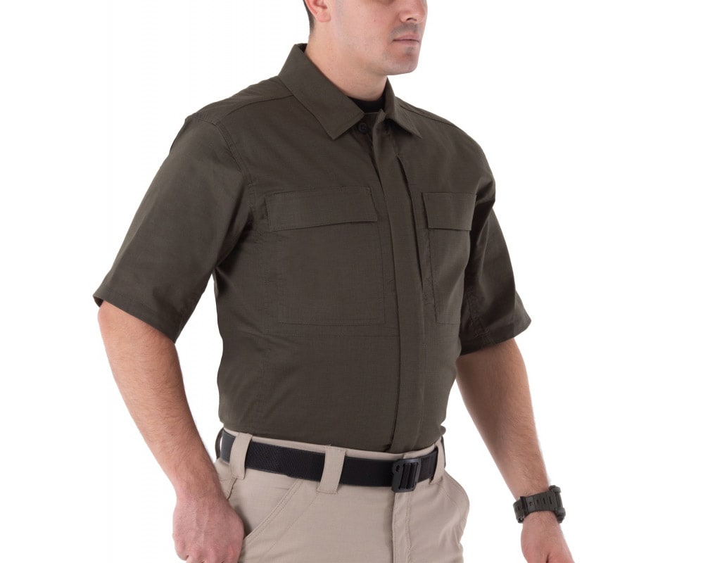 Тактична сорочка First Tactical V2 BDU Short Sleeve - OD Green