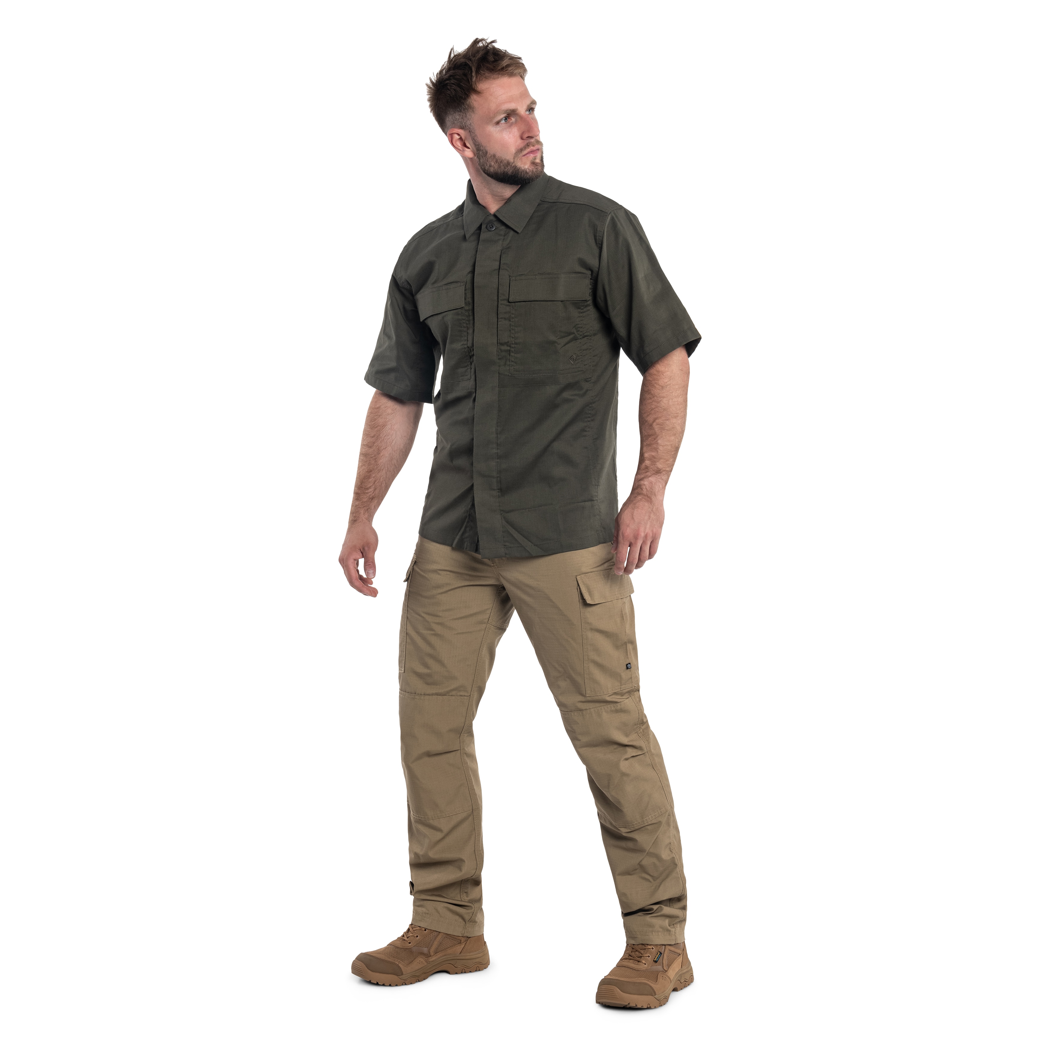 Koszula taktyczna First Tactical V2 BDU Short Sleeve - OD Green