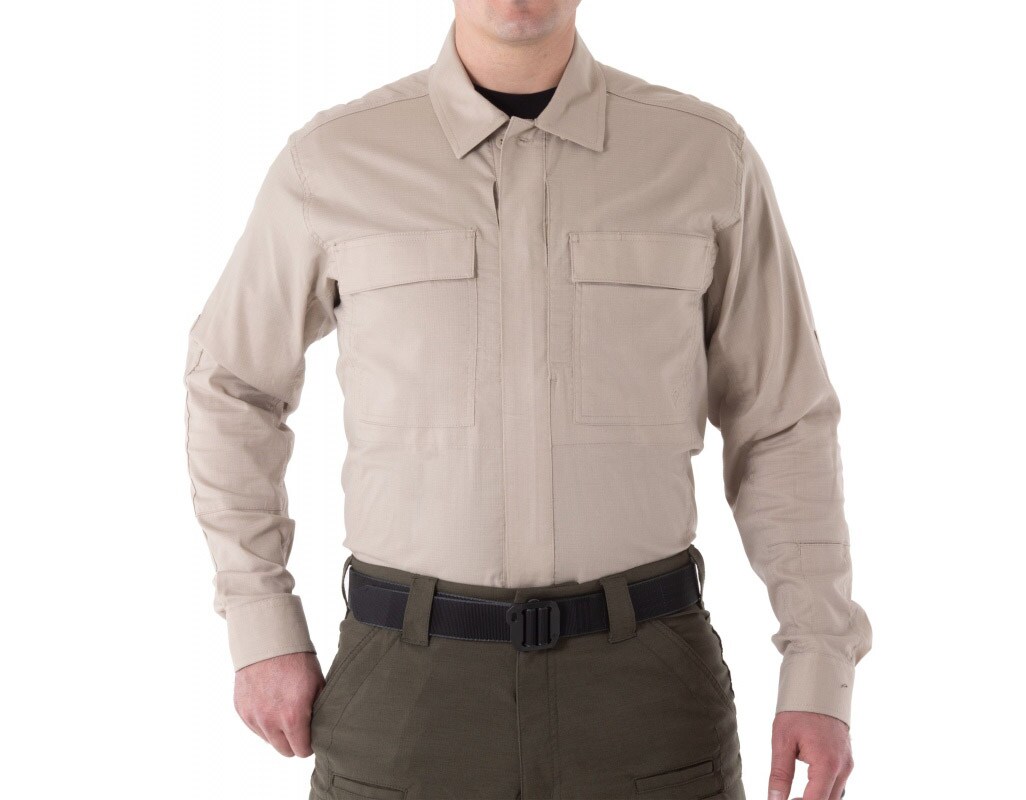 Koszula taktyczna First Tactical V2 BDU Khaki D/R 