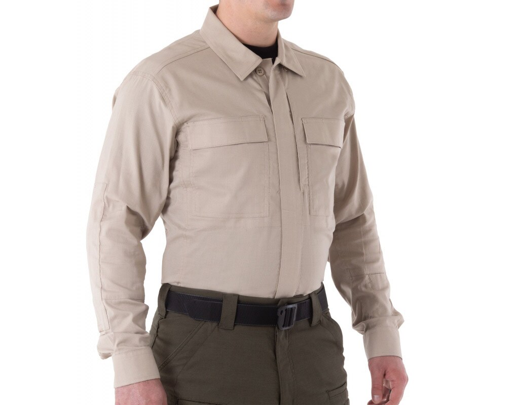 Koszula taktyczna First Tactical V2 BDU Khaki D/R 