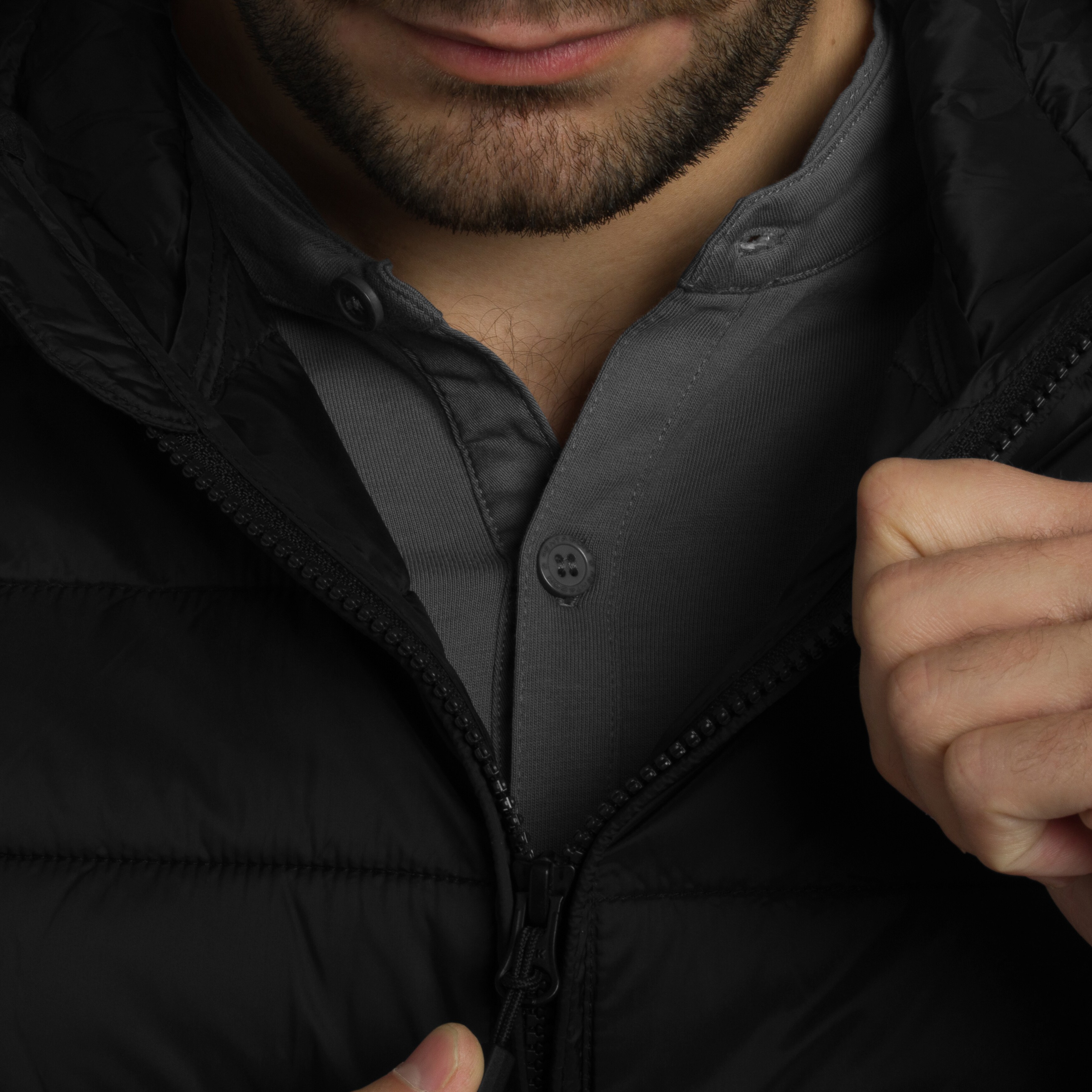 Bezrękawnik Pentagon Aurora Hood Vest - Black