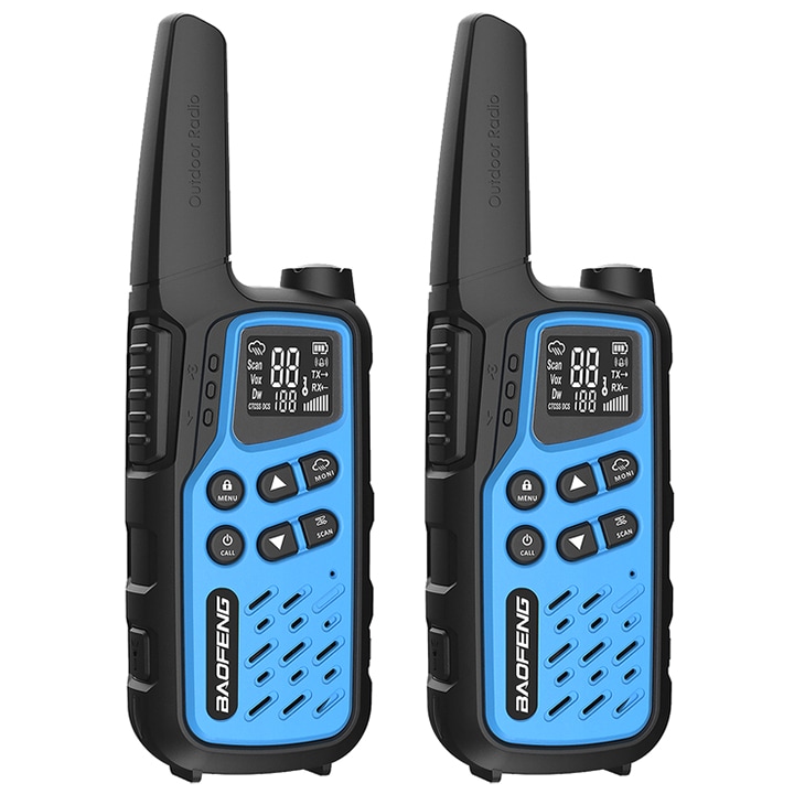 Radiotelefon Baofeng BF-25E PMR 2 szt. - Blue