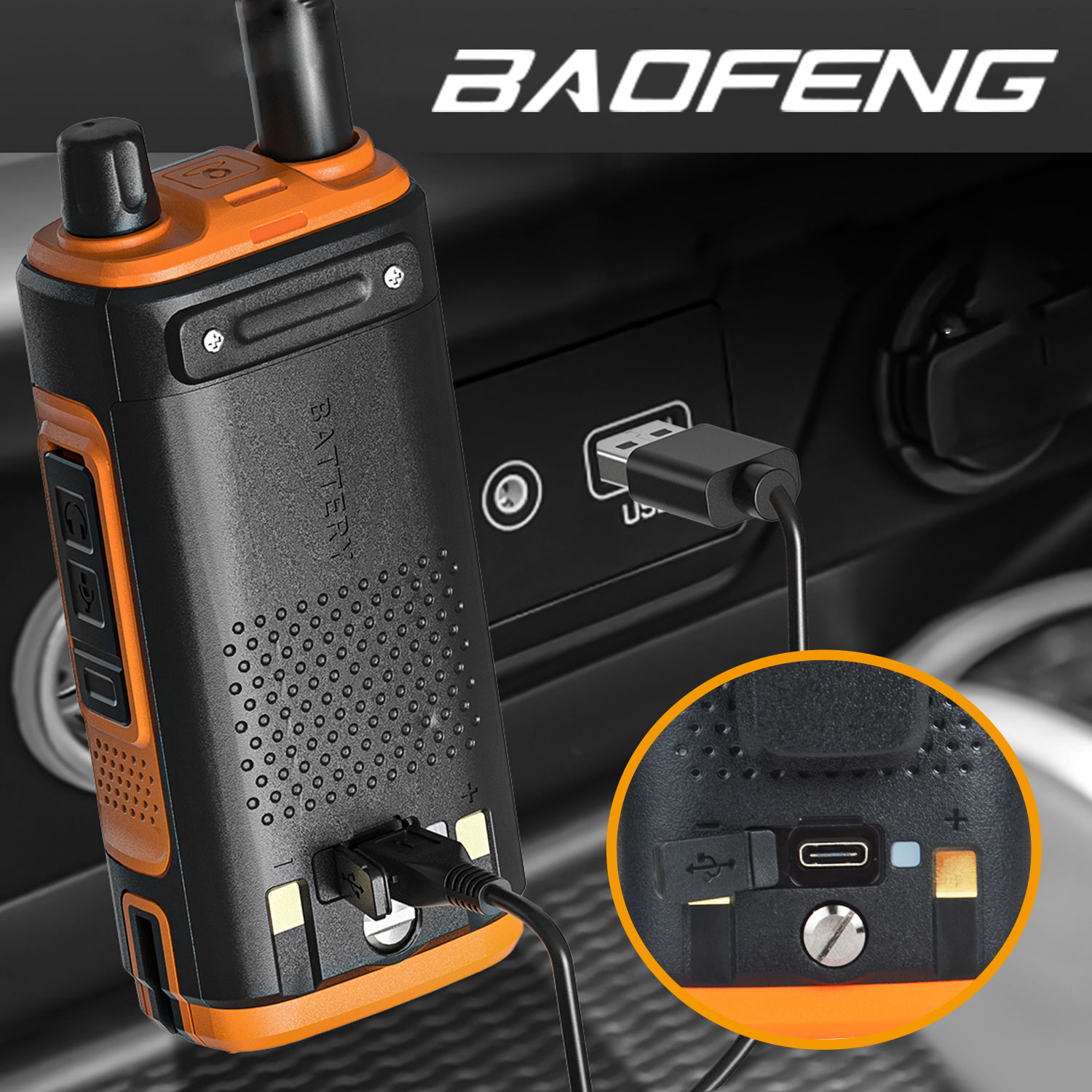 Radiotelefon Baofeng UV-17E 5W - Green