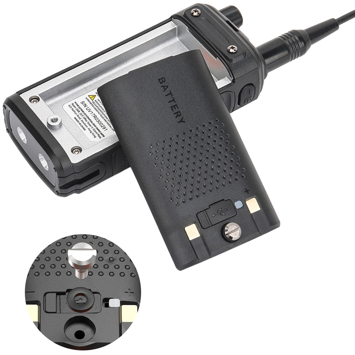 Radiotelefon Baofeng UV-17E 5W - Orange