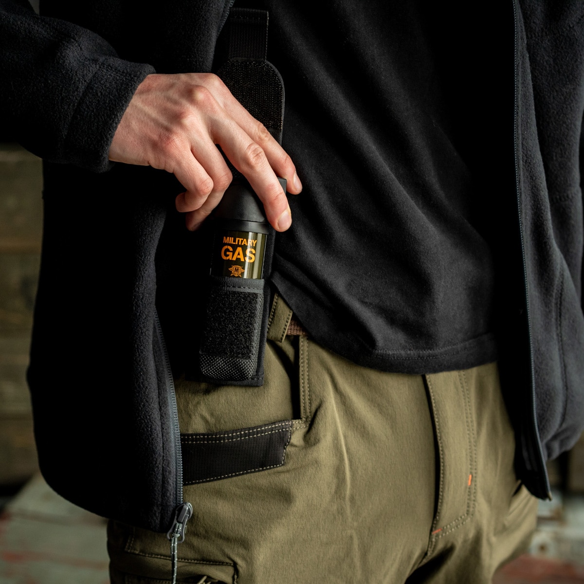 Kabura LUX na gaz pieprzowy - średnia