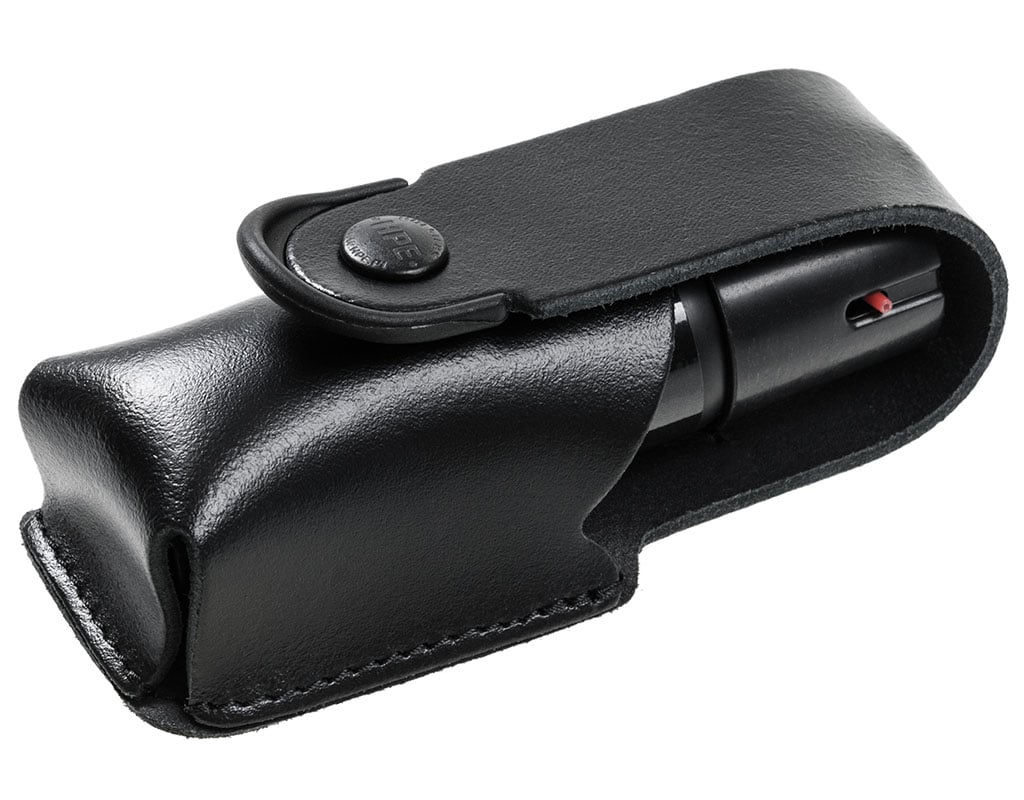 Kabura skórzana Premium na gaz pieprzowy - średnia