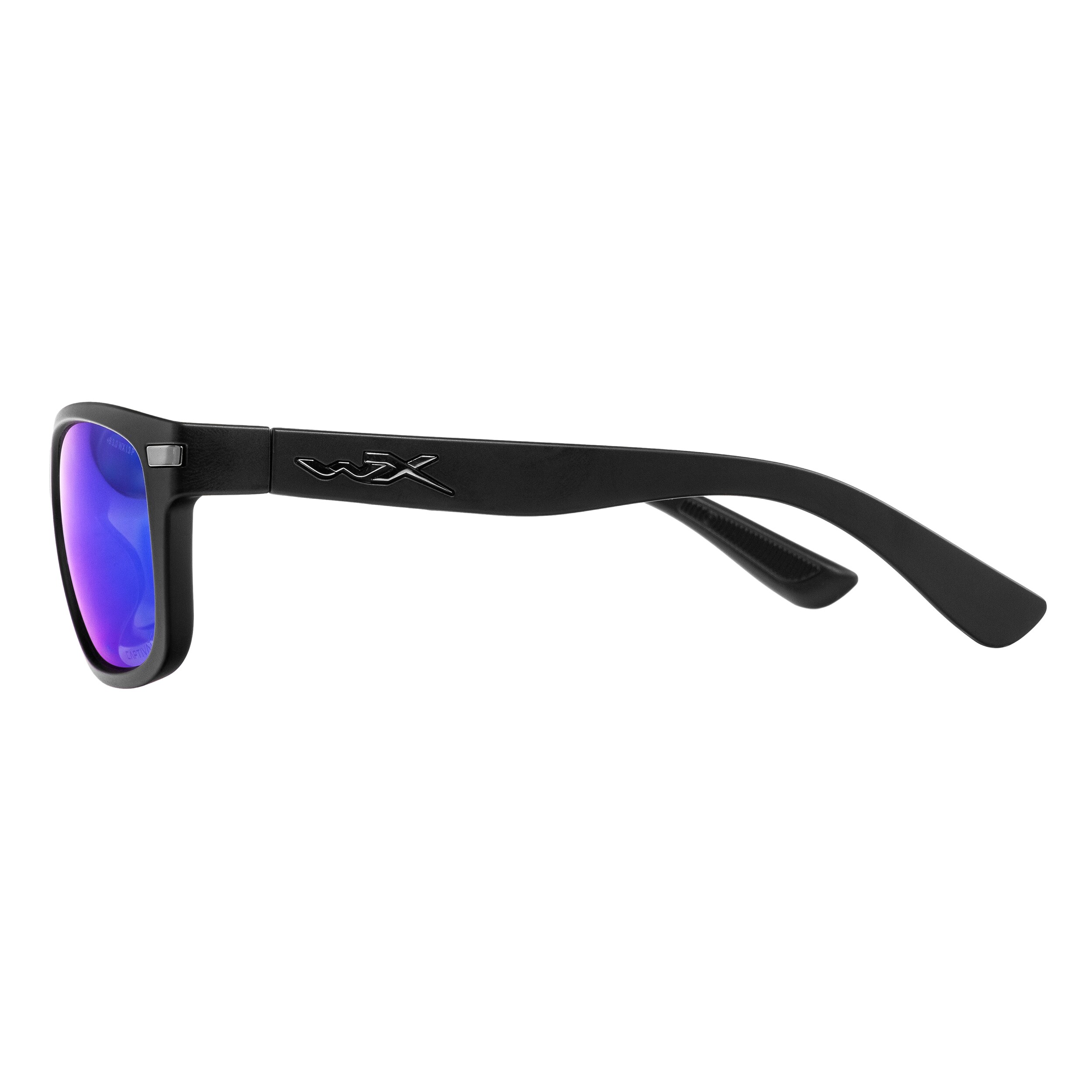 Okulary taktyczne Wiley X Helix - Captivate Polarized Blue Mirror/Matte Black