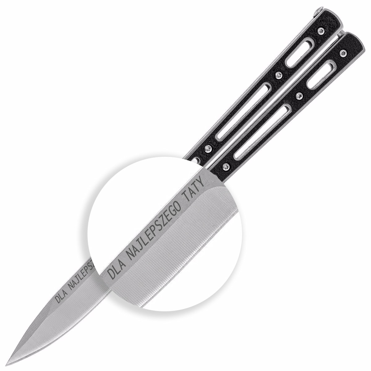 Nóż składany motylek Joker INOX