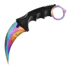Nóż Karambit CS:GO - Spider Web Rainbow