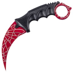 Nóż Karambit CS:GO - Spider Web Red