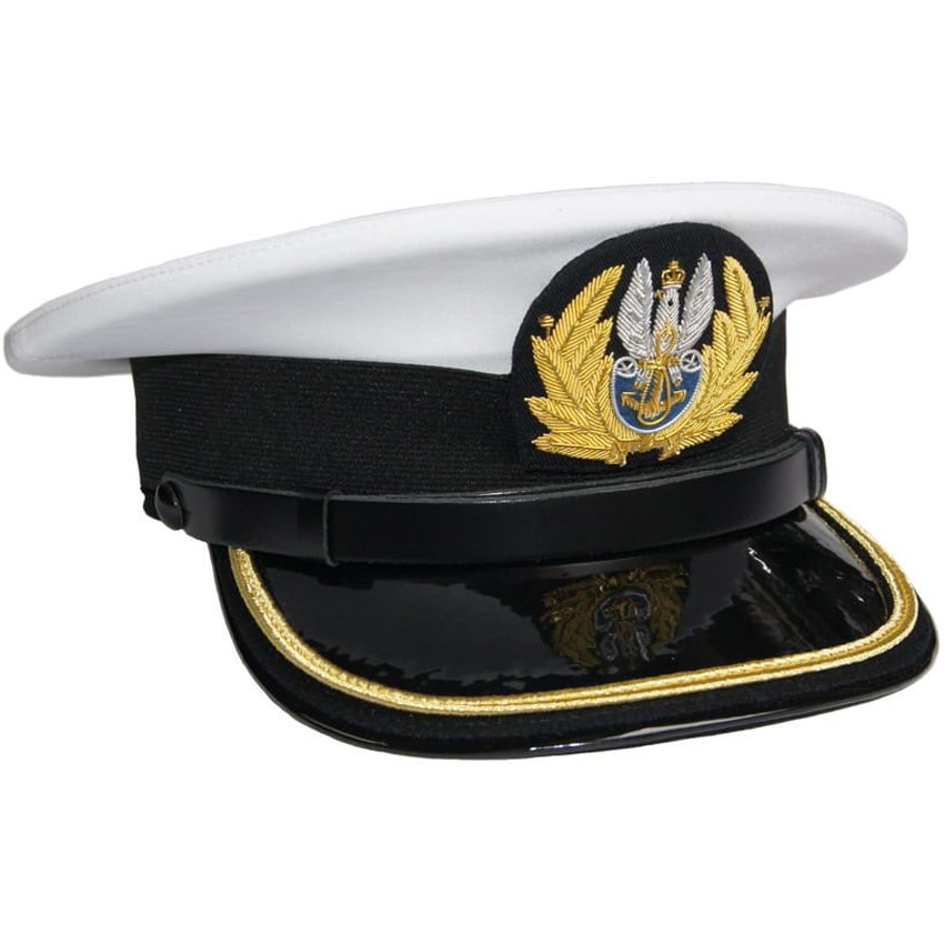 Czapka garnizonowa Marynarki Wojennej - oficer młodszy