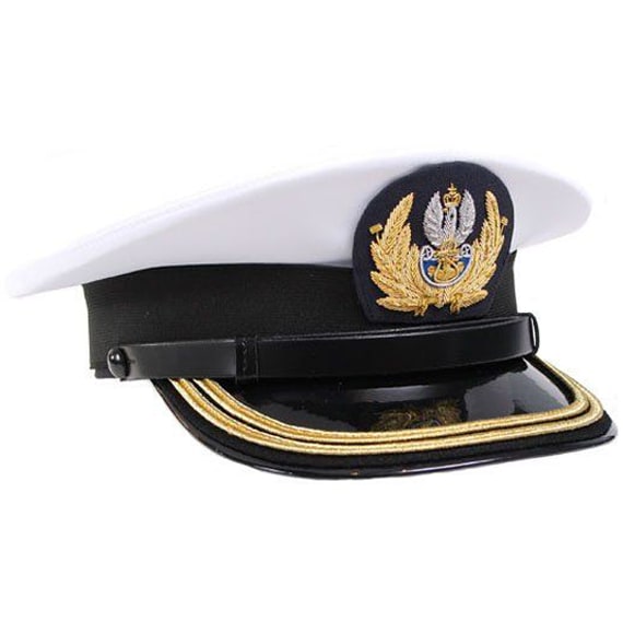 Czapka garnizonowa Marynarki Wojennej - oficer starszy