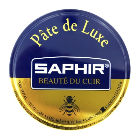 Крем для взуття Saphir BDC Pate De Luxe 100 мл - чорний